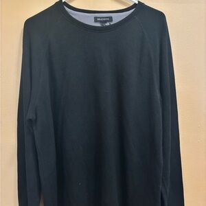 Mandini Black Long Sleeve Men's Sweater